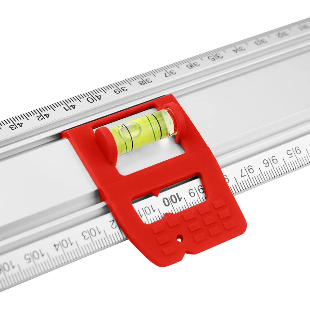 Линейка разметочная нержавеющая сталь с уровнем Vertextools 3046-19 1200 мм STLM-2102688 - Вид №1