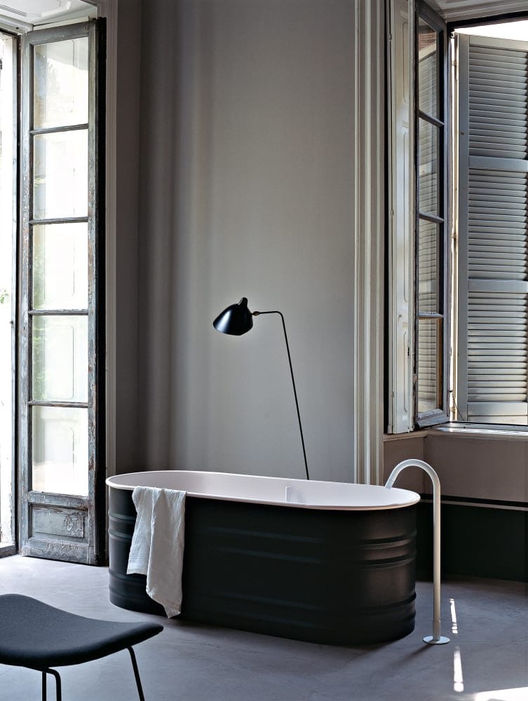 Латунный напольный дозирующий носик для ванны Agape Fez 2 ARCH-00039763 - Вид №1