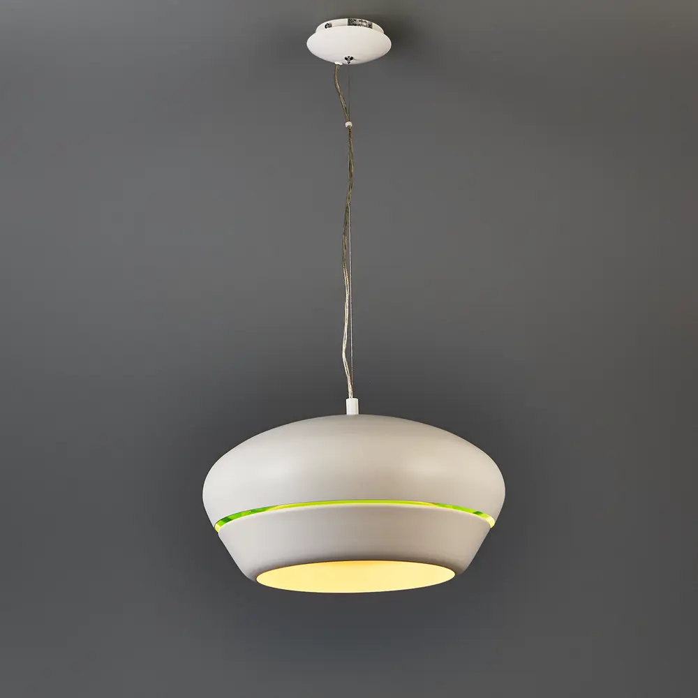 Светильник подвесной Eglo Fosalba под лампу 3 м² цвет белый STLM-2184079 - Вид №3