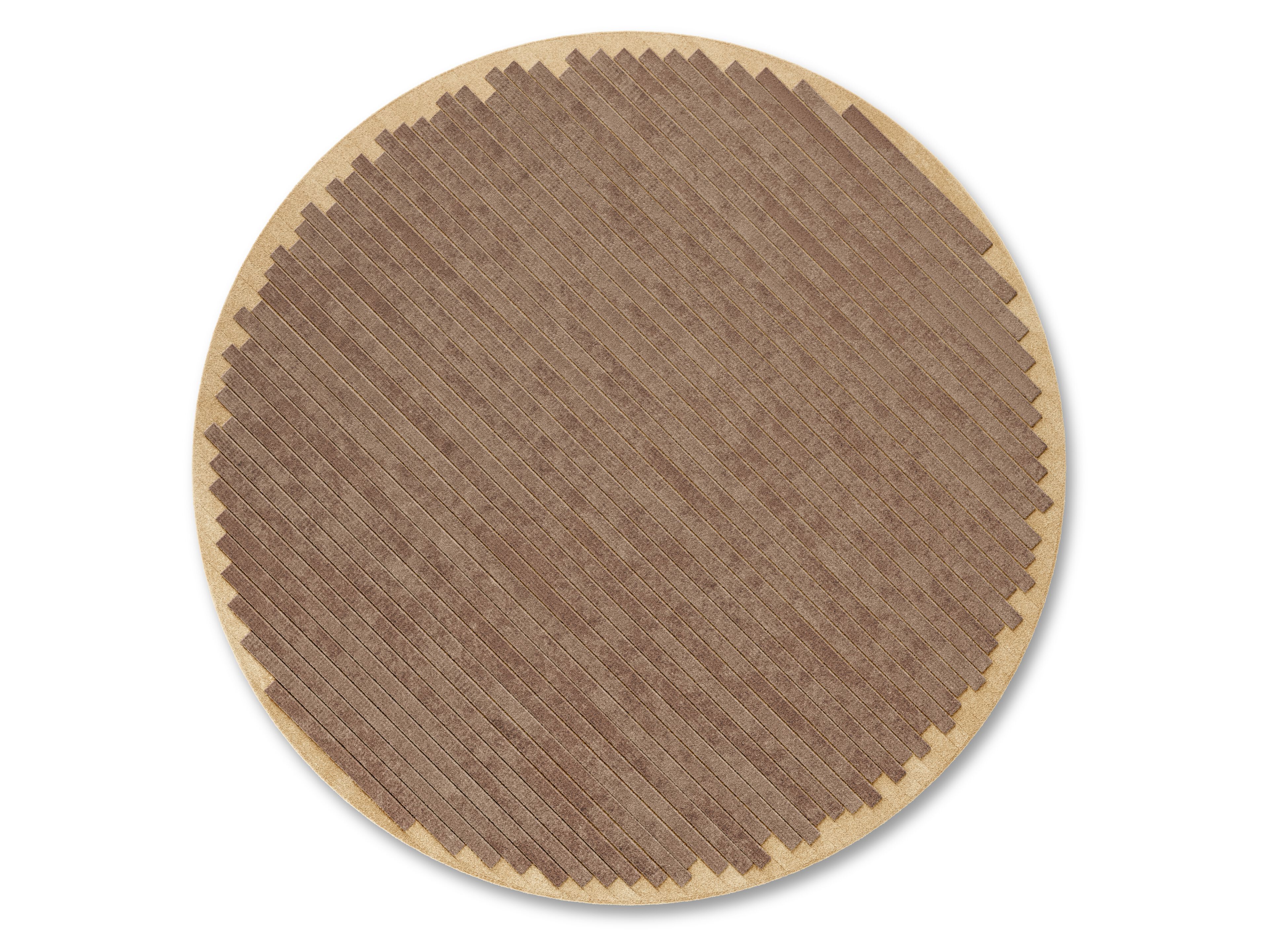 Круглый шерстяной ковер ручной работы Zanotta ETTARO ARCH-00100469 - Вид №1