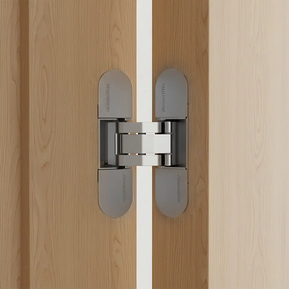 Скрытая петля дверная U3D2000 110x30x32 мм ЦАМ цвет хром ARMADILLO STLM-2061576 - Вид №5