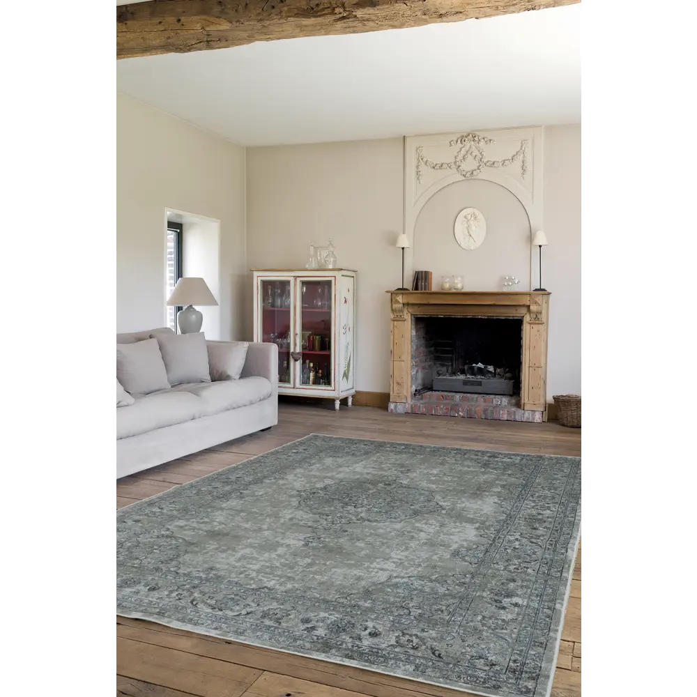 Ковер Ragolle Amalfi 160x230 см вискоза 927909/6646 цвет серый STLM-2122424 - Вид №8
