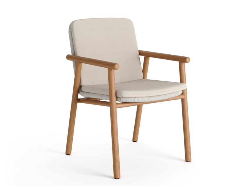 Садовый стул с подлокотниками Jati Kebon Benoa ARCH-00072378