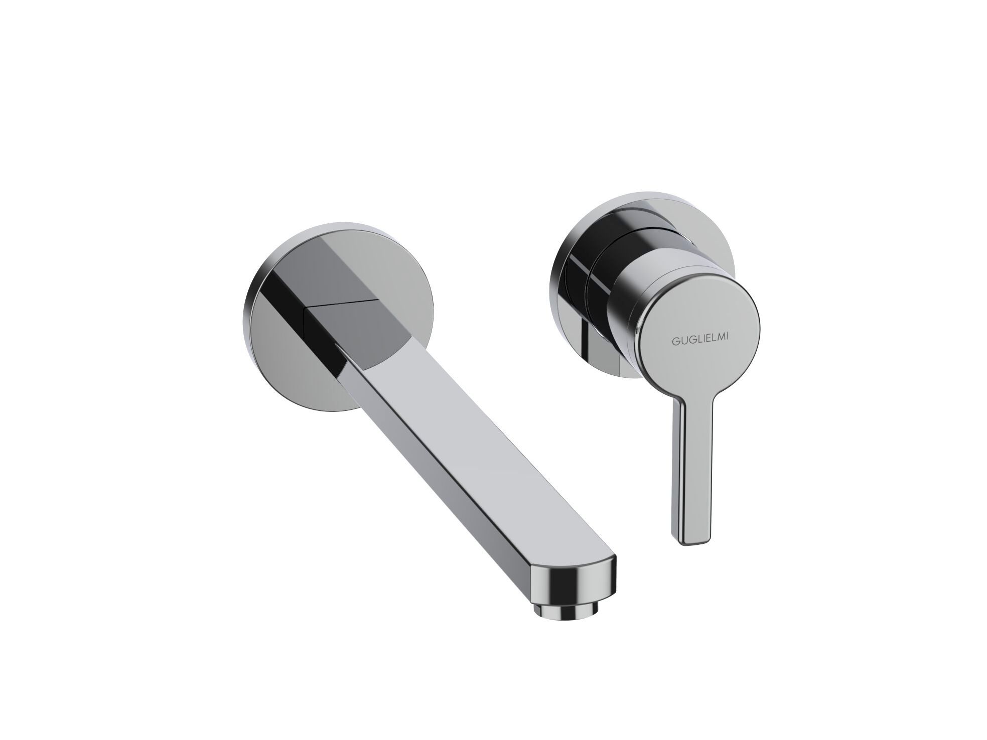 Однорычажный настенный смеситель для раковины GUGLIELMI RUBINETTERIE QR ARCH-00056190 - Вид №1