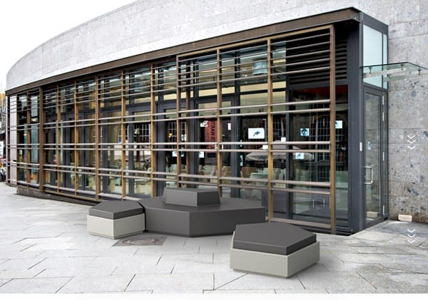 Pouf in QM Foam per contract Quinze & Milan Pentagon ARCH-00134737 - Вид №2