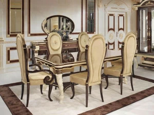 Turri Прямоугольный деревянный стол под контракт Prestige