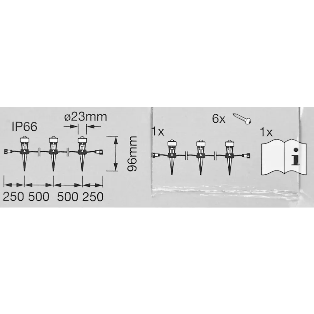 Садовый светильник ночник 3PEXT RGB 0.7 Вт 110 Лм IP65 LEDVANCE STLM-2162314 - Вид №11