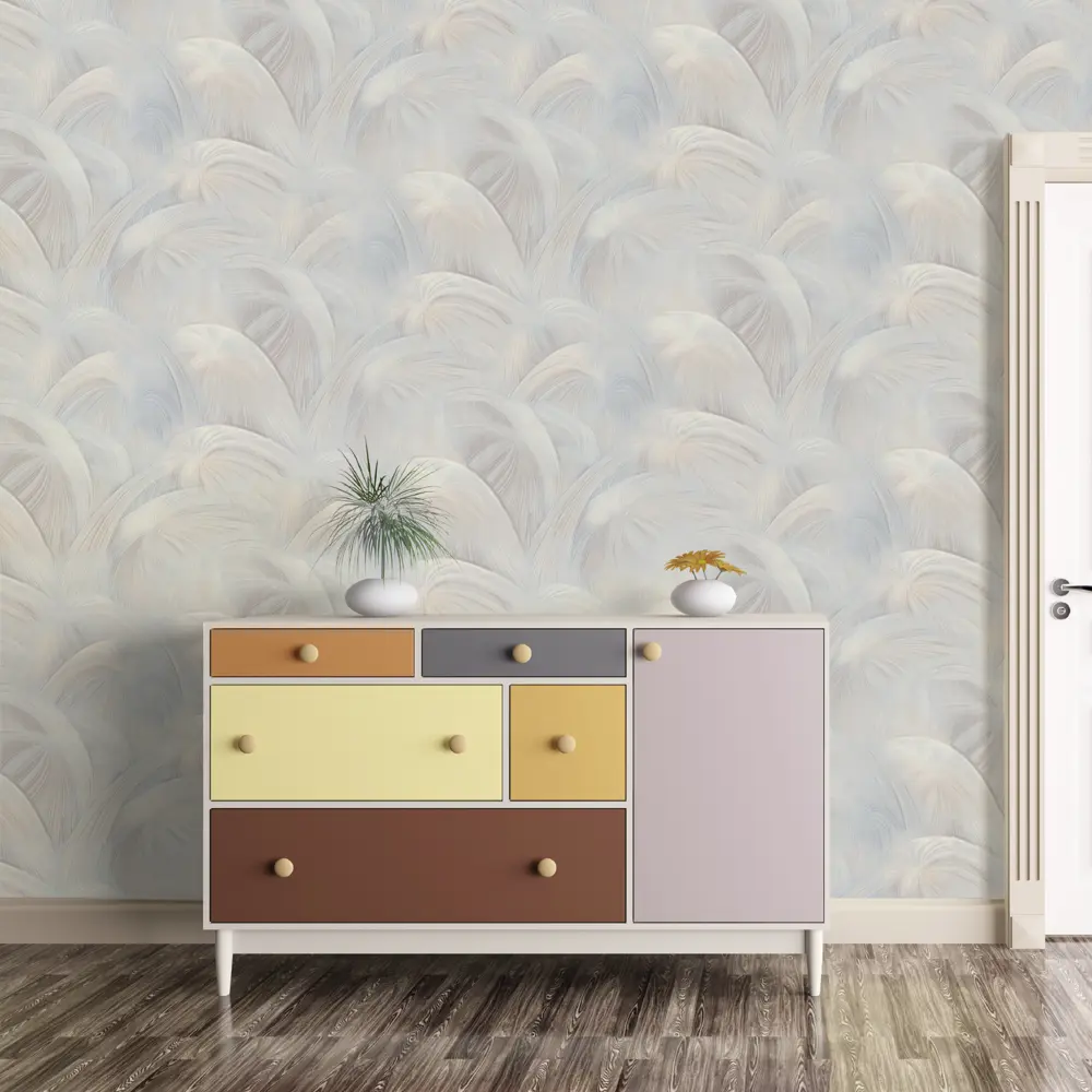 Обои флизелиновые Malex Design «Космо 1» серебристый 1.06 м 4120-1 МОСКОВСКАЯ ОБОЙНАЯ ФАБРИКА КосмоКомета STLM-2044727 - Вид №2