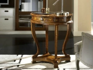 Arvestyle Высокий овальный деревянный журнальный столик для гостиной Orpheo maggiolini As-1739