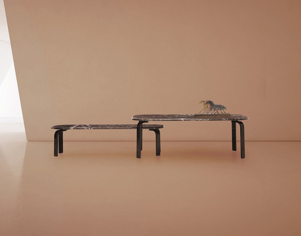 Прямоугольный кожаный журнальный столик Formitalia ARCH-00106437 - Вид №6