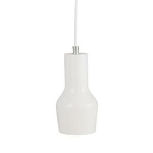 Лампа подвесная Mora S, белая