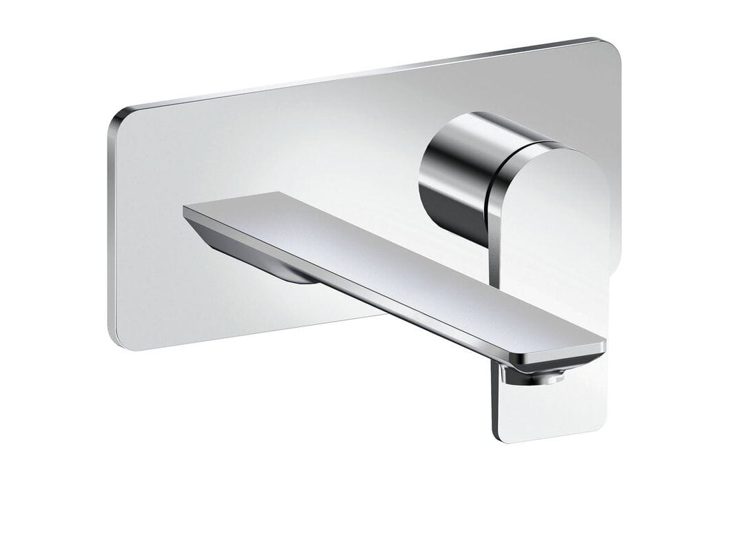 Настенный смеситель для раковины с 2 отверстиями без слива CRISTINA Rubinetterie Blade ARCH-00022991 - Вид №1