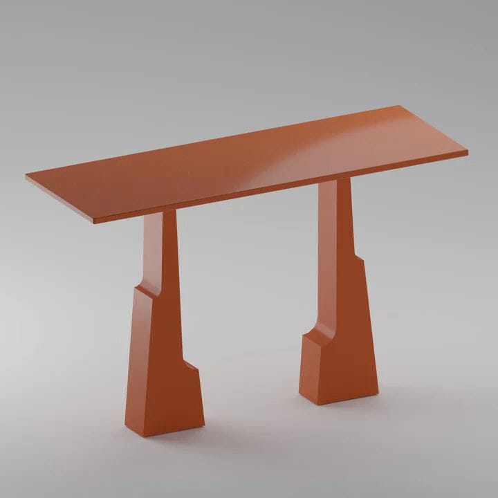 Прямоугольная консоль из массива дерева mg12 EMILY ARCH-00117005 - Вид №4