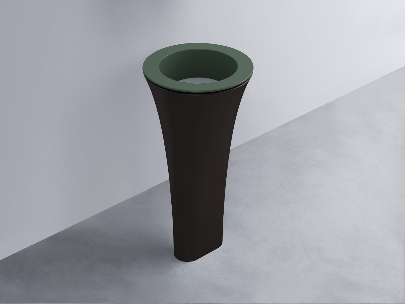AMLA45-MU+AMPILT-BR+AMCOLT-LV Раковина Amedeo Tondo отдельностоящая cielo Enjoy + Amedeo Ceramica Cielo