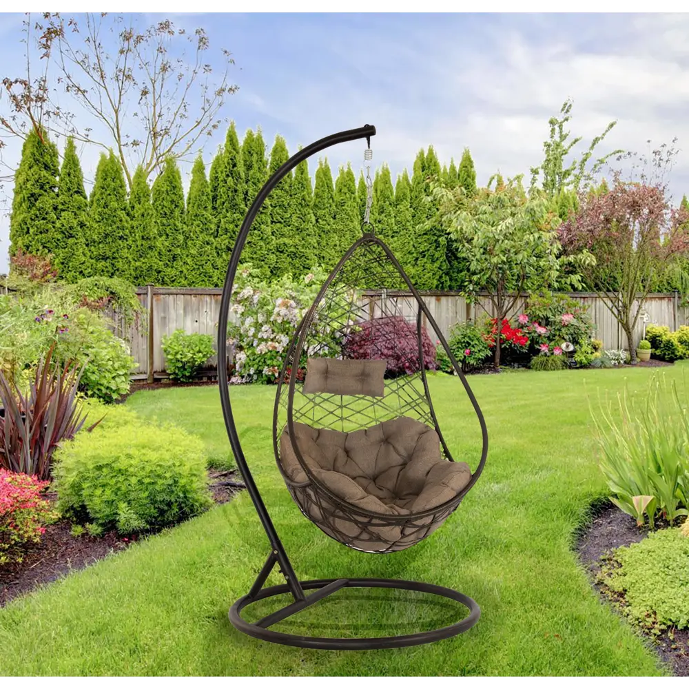 Кресло подвесное «Кения», цвет коричневый (без опоры) GREENGARD STLM-2175925 - Вид №3