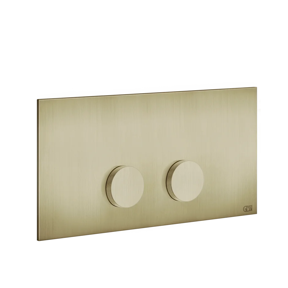 Запорная пластина 54633 727 Gessi Anello ЛАТУНЬ МАТОВАЯ PVD 54633727