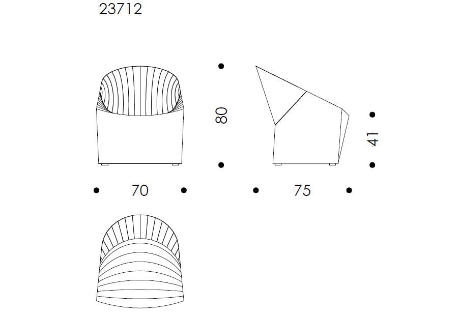 Кожаное кресло Wittmann Устрица ARCH-00015437 - Вид №4