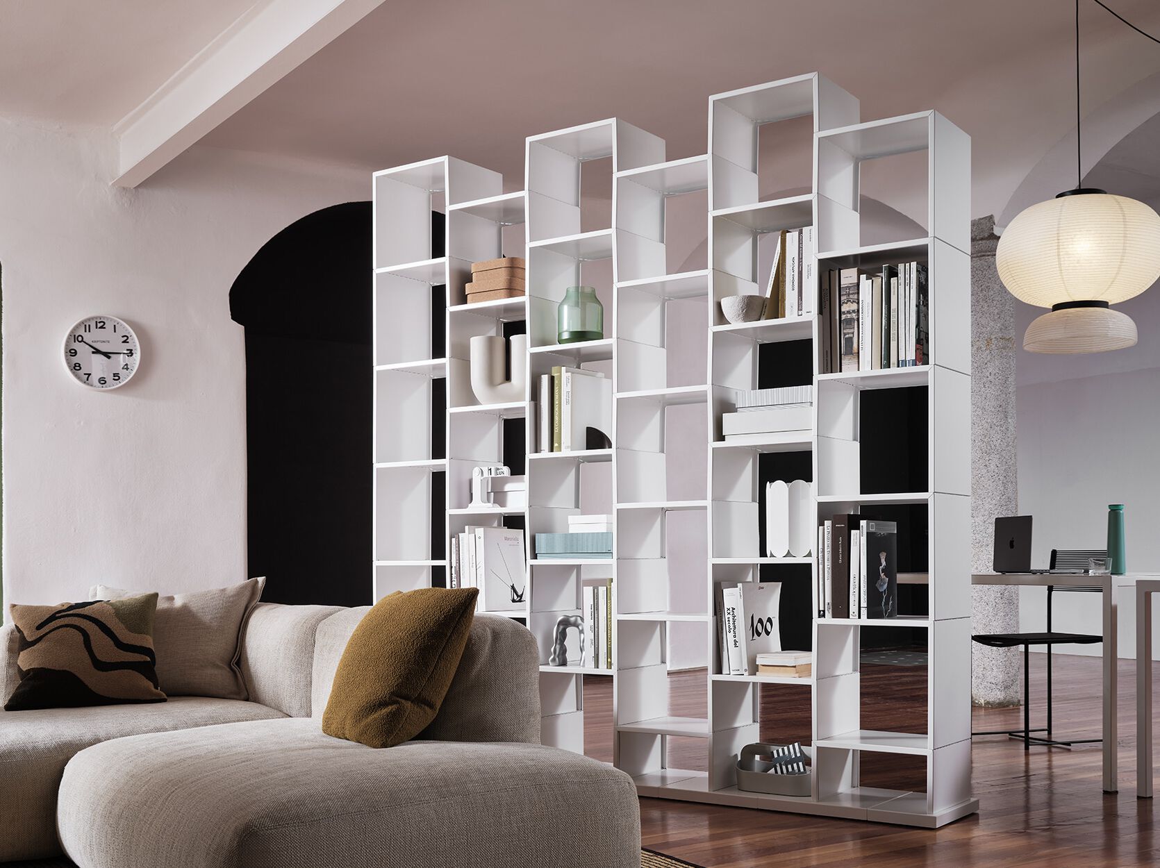 Самонесущая модульная железная Книжная полка KRIPTONITE Klark ARCH-00028727