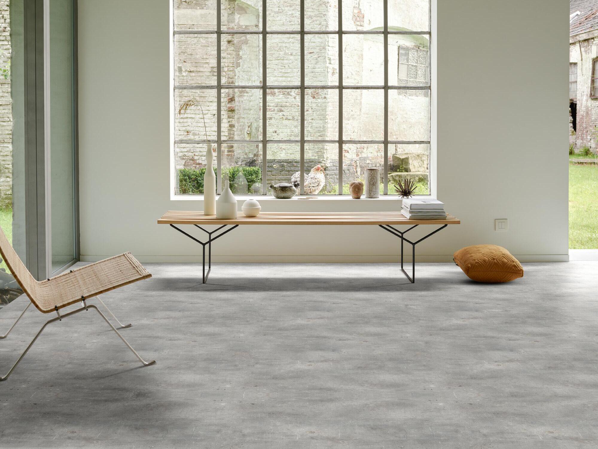 Противоскользящий виниловый пол с металлическим эффектом BEAUFLOR Blacktex ARCH-00148623