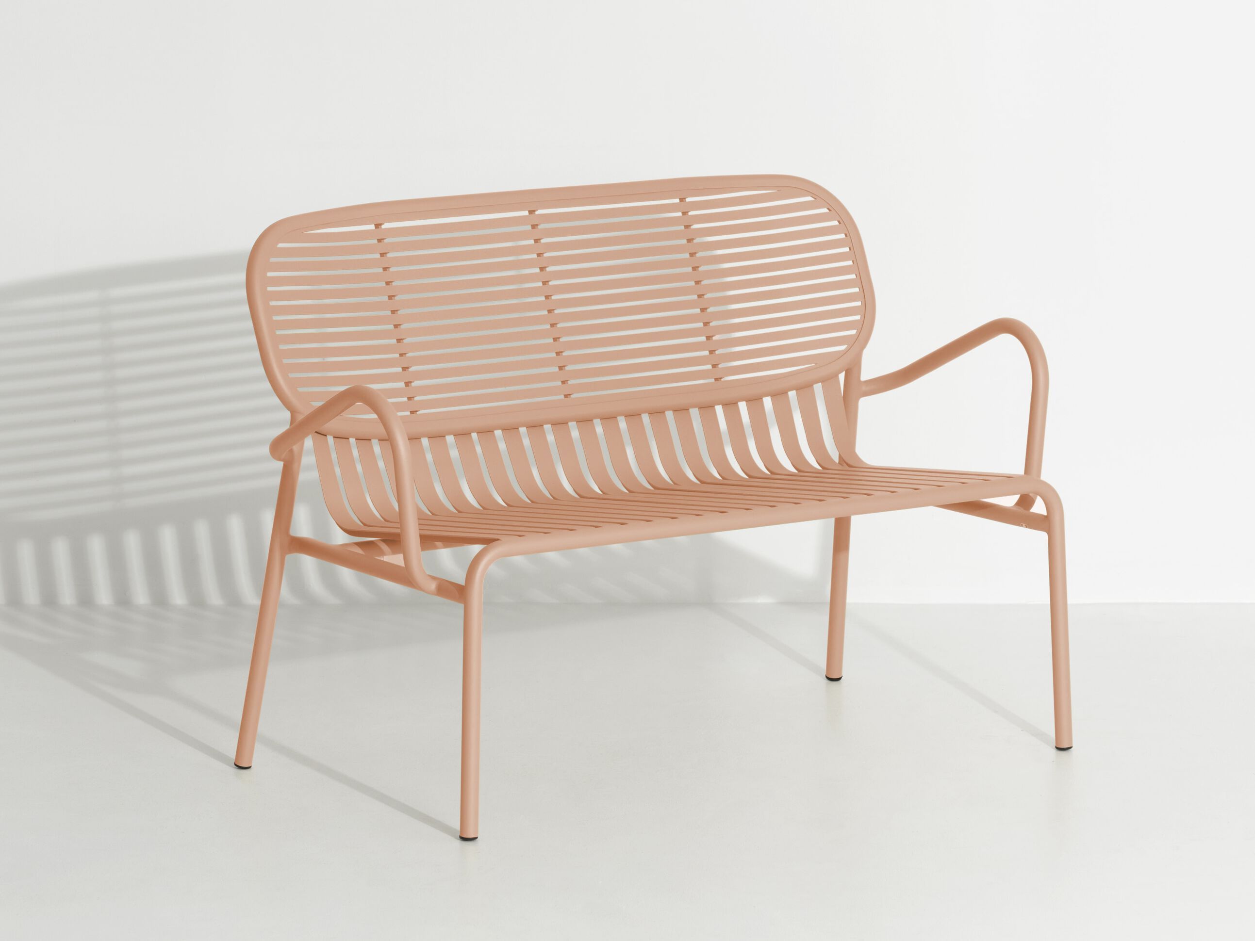 Алюминиевая садовая скамейка с порошковым покрытием с подлокотниками Petite Friture выходные ARCH-00120153 - Вид №30