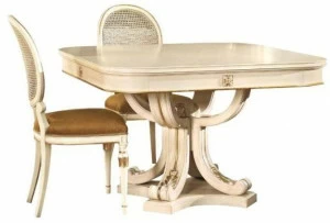 Martini Interiors Квадратный раздвижной обеденный стол из массива дерева