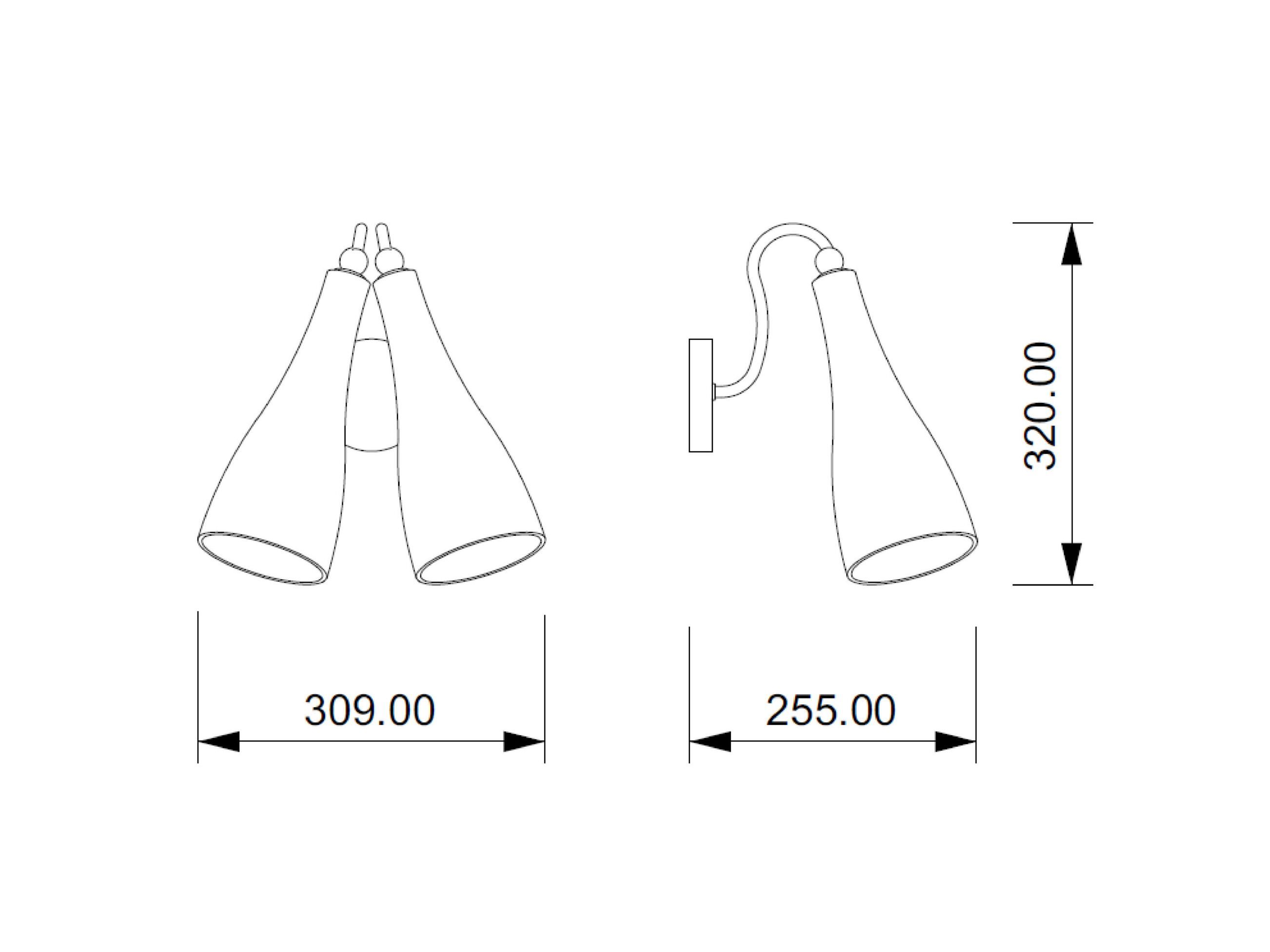 Стеклянный светодиодный настенный светильник Lampex Italiana Glass ARCH-00138795 - Вид №1
