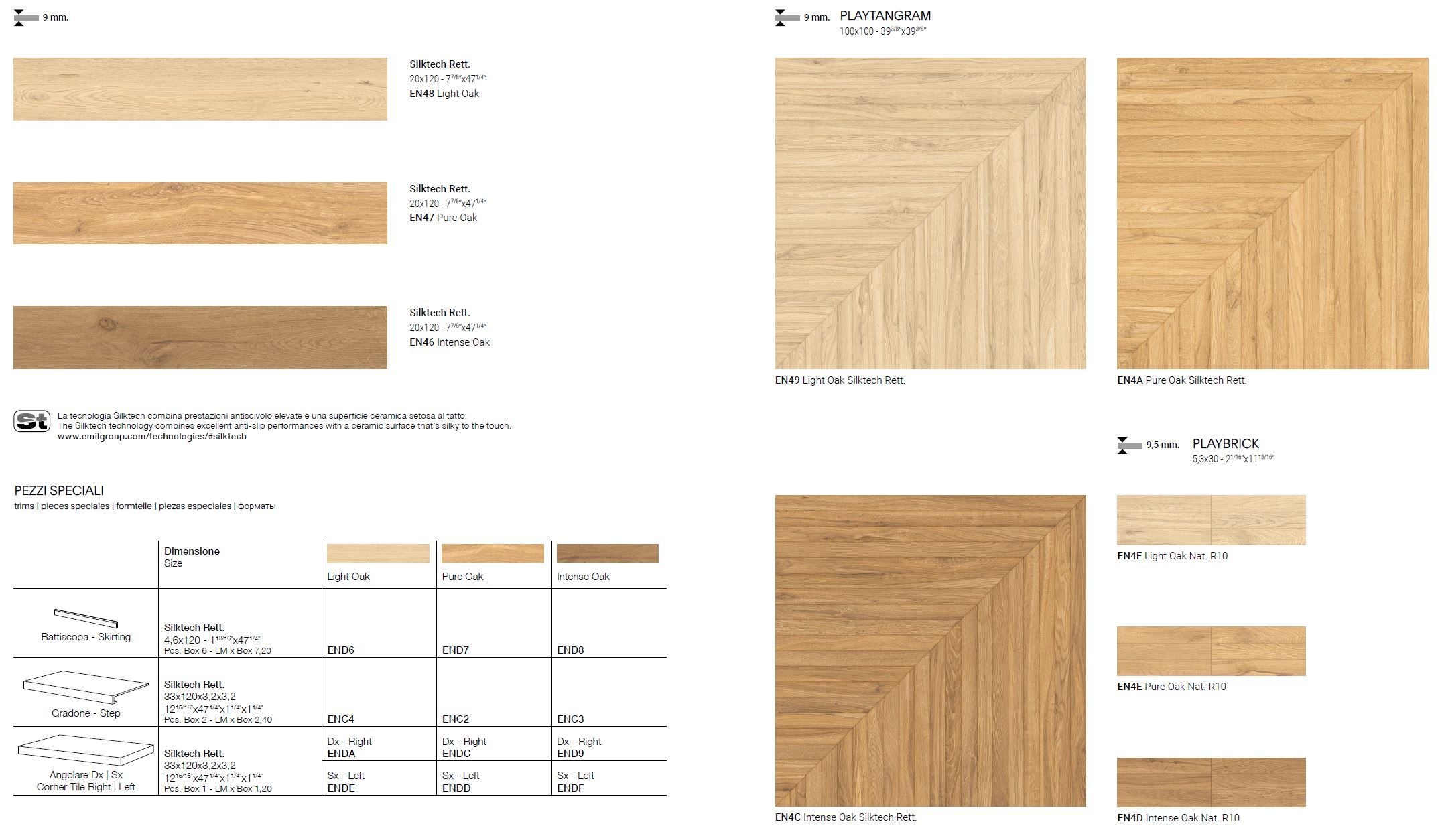 Внутренний пол/отделка под дерево EmilCeramica Playwood ARCH-00093272 - Вид №5