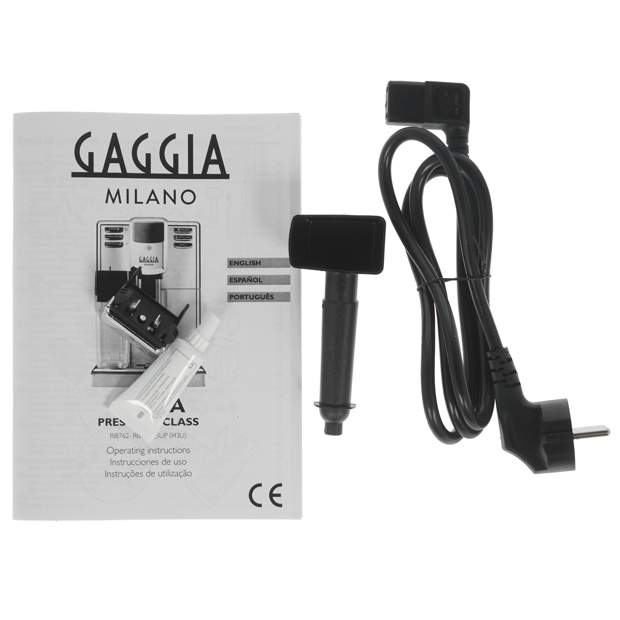 8125311 Кофемашина автоматическая Gaggia Anima Classic OTC серый STDN-0035113 - Вид №7