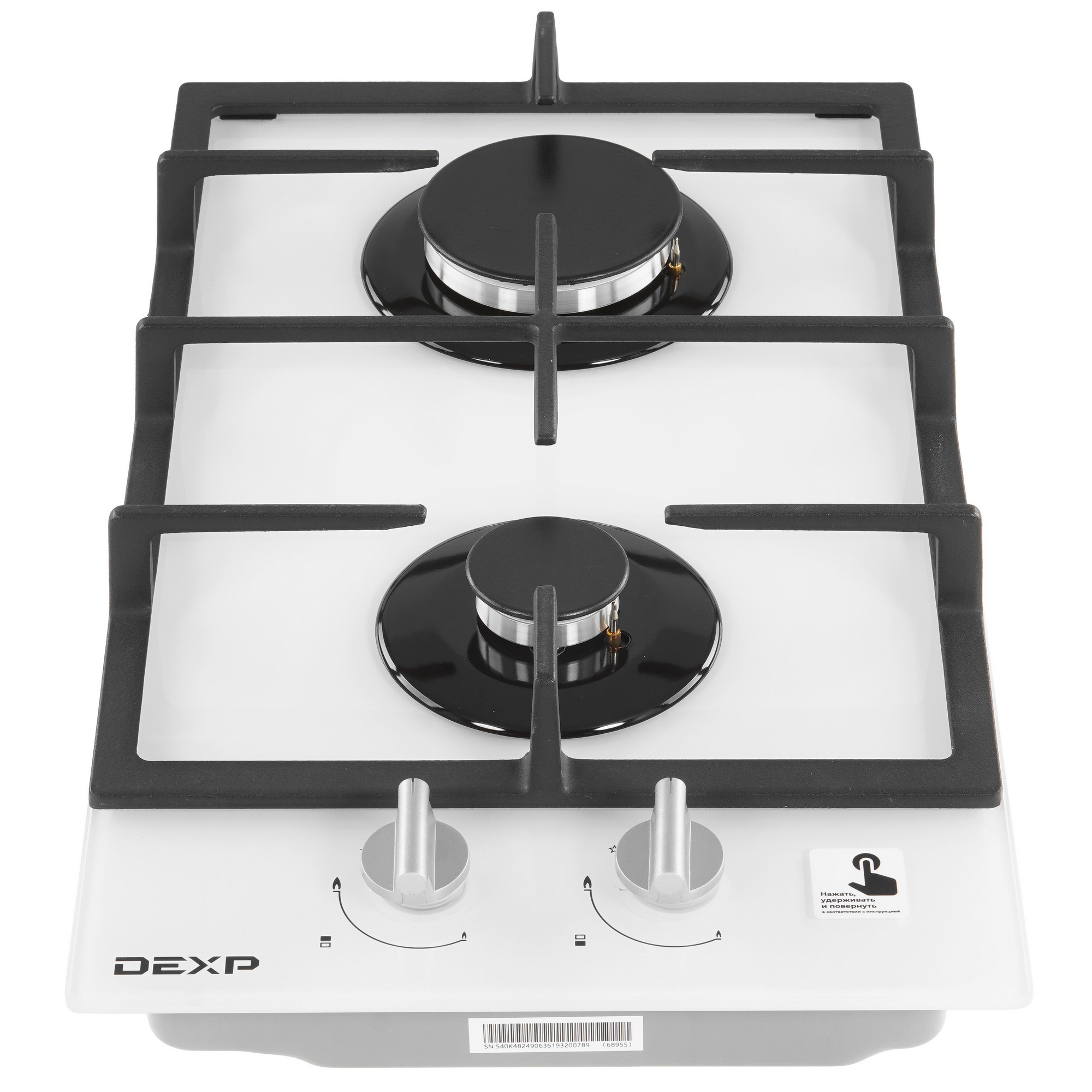 1298155 Газовая варочная поверхность DEXP 8M2GT STDN-0076460 - Вид №1