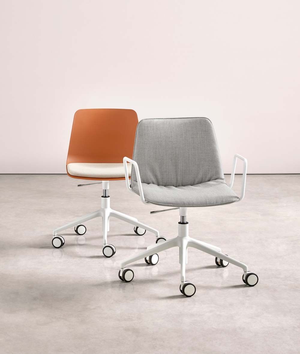 Офисное кресло из полипропилена с подлокотниками с 5 спицами INCLASS Варя ARCH-00025109 - Вид №3