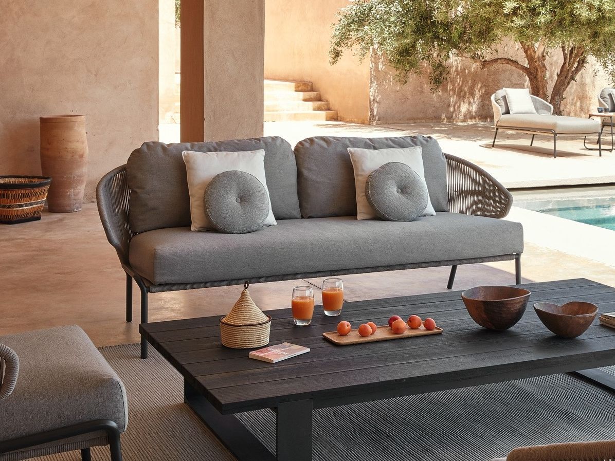 2-местный веревочный садовый диван MANUTTI Radoc ARCH-00070593 - Вид №3