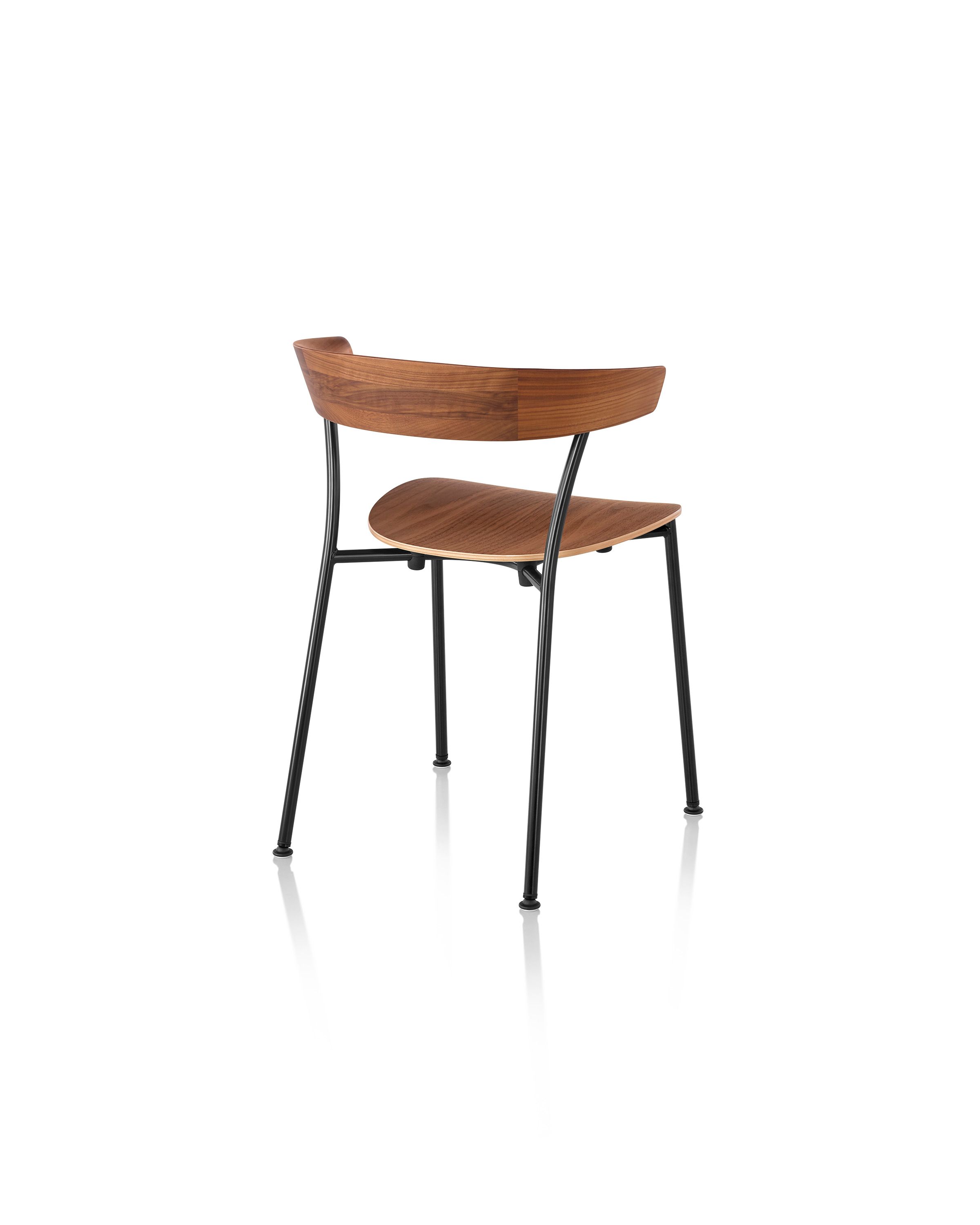 Деревянный стул с деревянной или металлической основой Herman Miller Leeway ARCH-00056285 - Вид №24