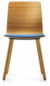 Dauphin Деревянный стул со встроенной подушкой Fiore Fi 7580