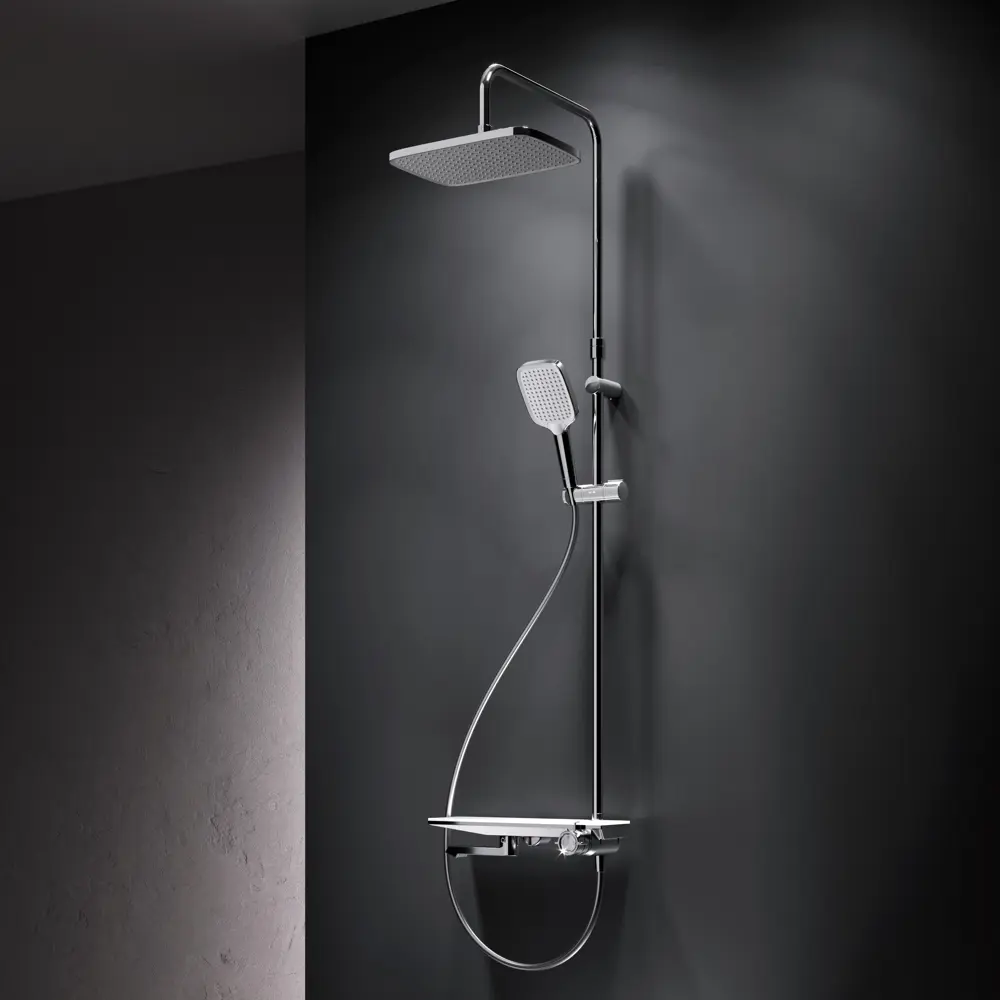 AM.PM Flash - душевая система с верхним душем и 3 режимами 89346522 STLM-0979377 - Вид №11