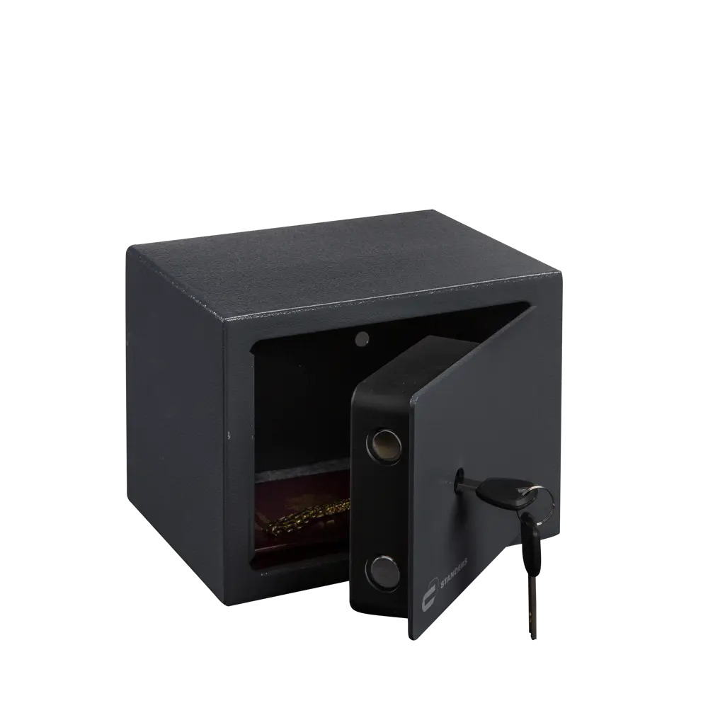 Сейф Standers 4 л ключевой замок 20x15x15 см сталь STLM-2015324