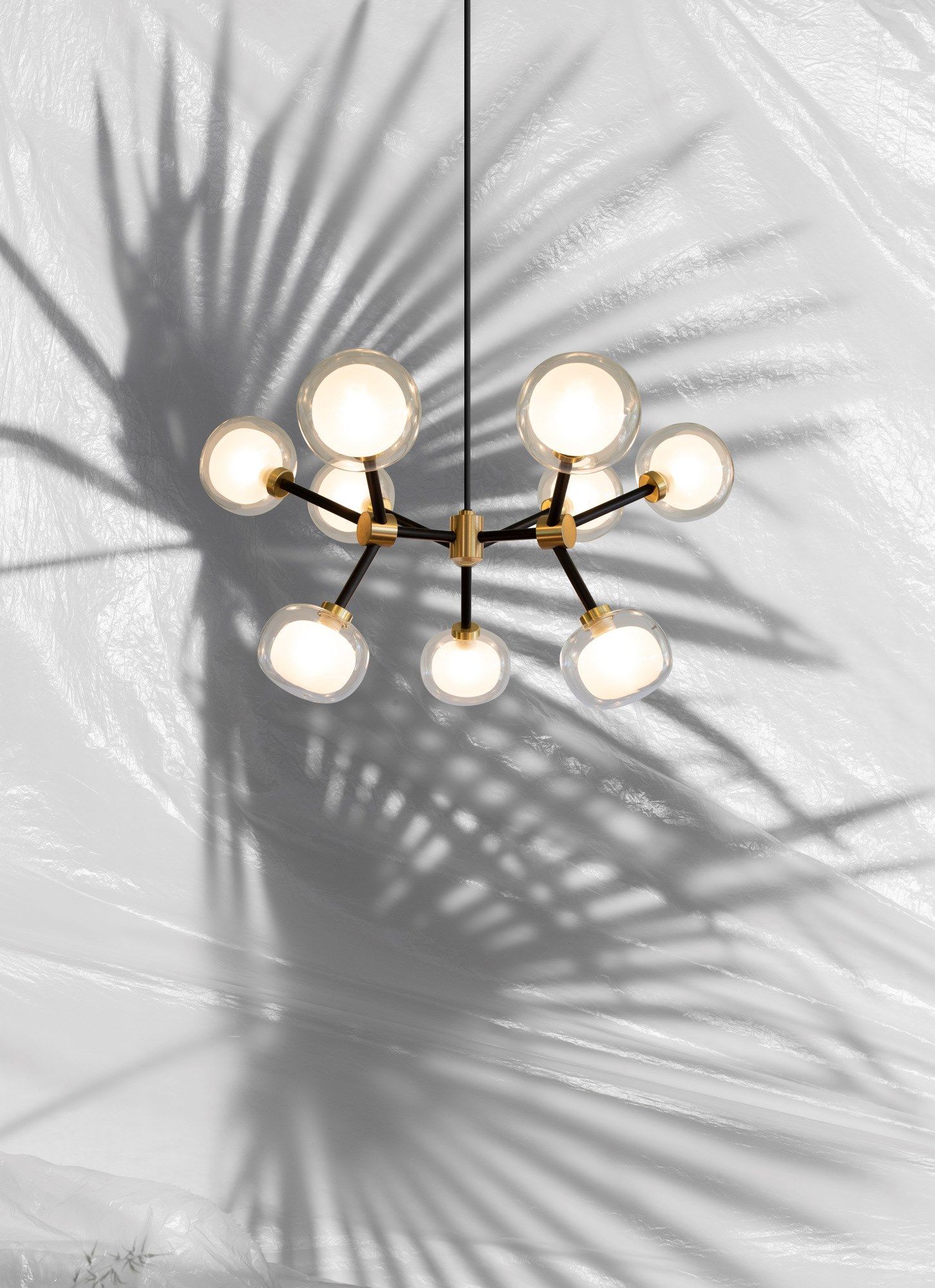 Подвесной светильник из металла и боросиликатного стекла Tooy Nabila ARCH-00039920 - Вид №8