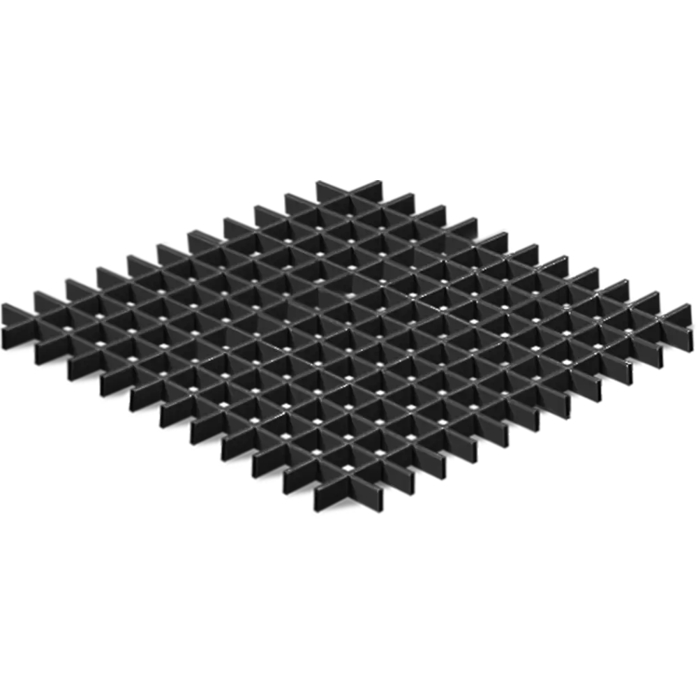 Комплект грильято 50x50x40 мм 1.2 м черный