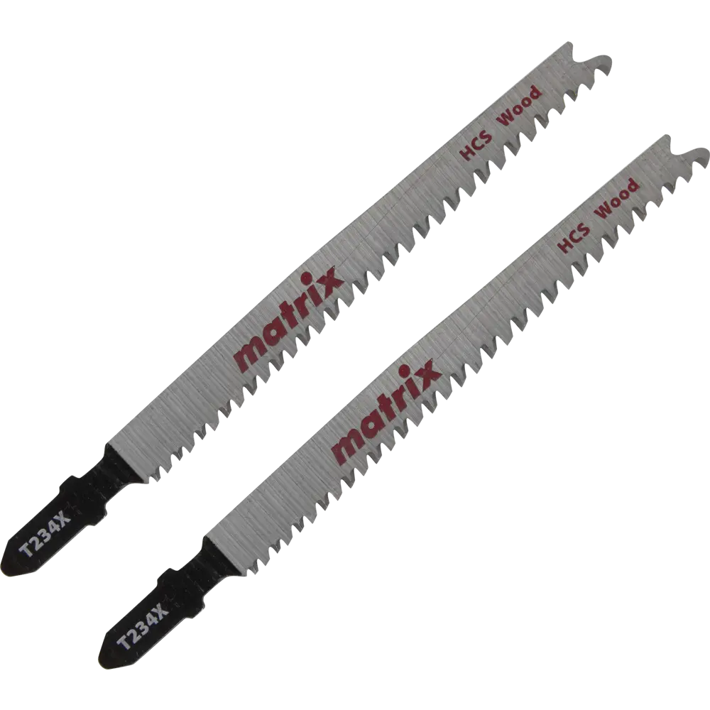 Пилка для лобзика по дереву Matrix T234X чистый рез, 3 шт STLM-2157282 - Вид №1