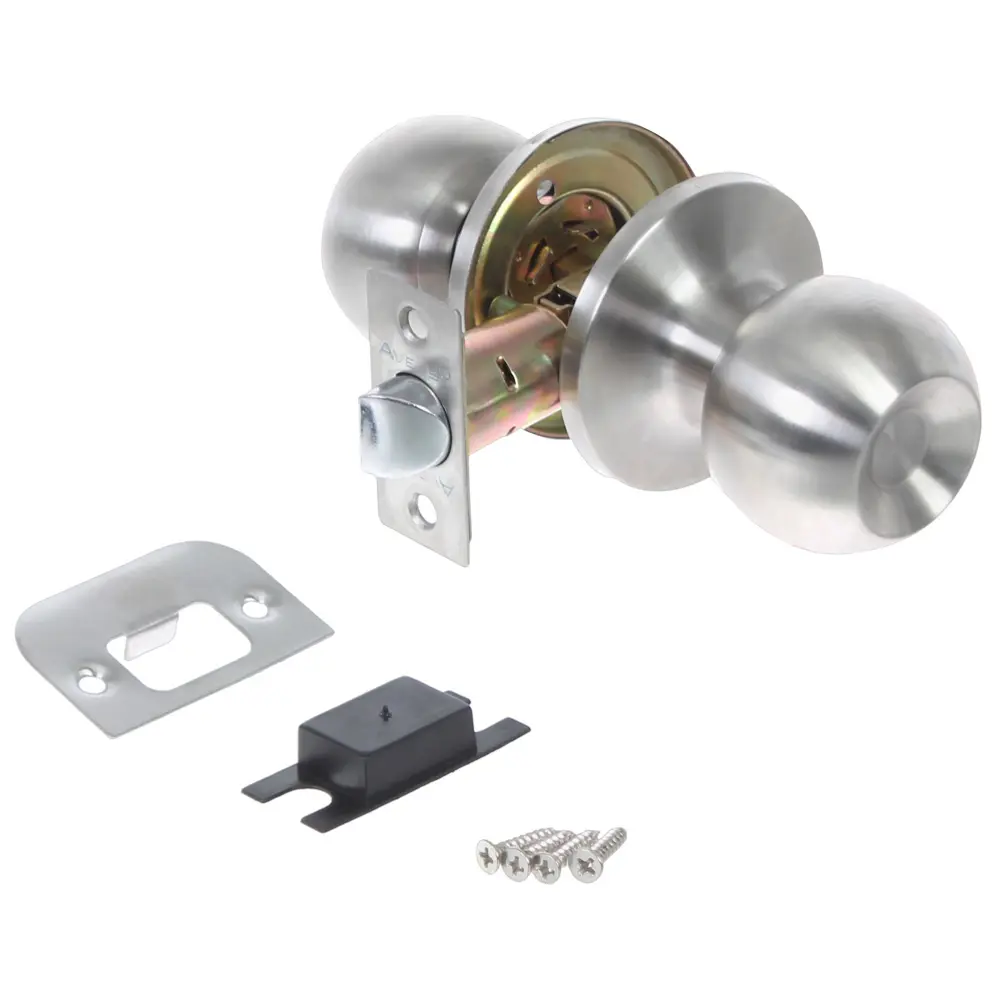 Ручка-защёлка Avers 6072-05-Inox, без запирания, сталь, цвет нержавеющая сталь STLM-2027976 - Вид №1