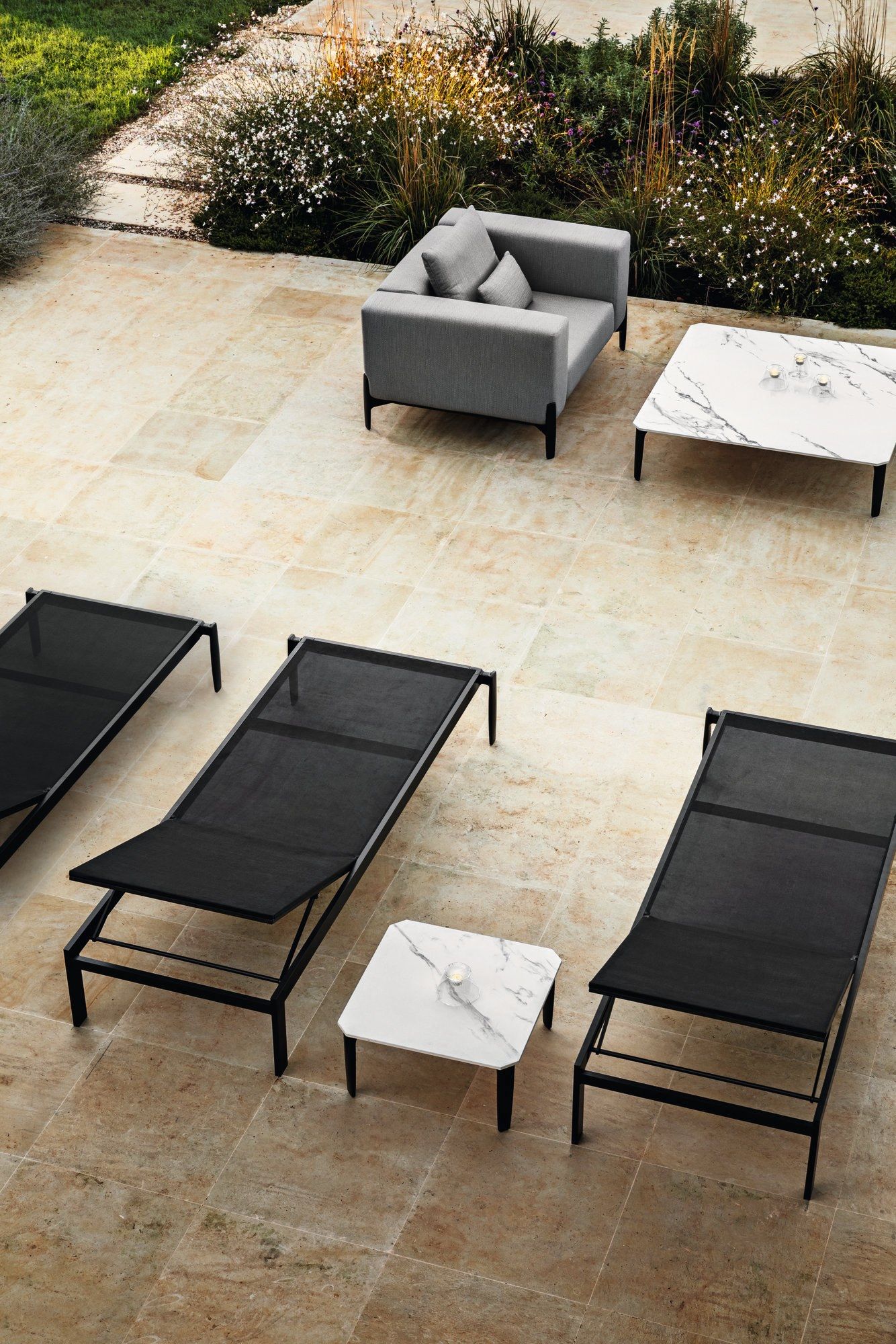 Алюминиевая и текстиленовая Садовая кровать MY YOUR Push ARCH-00142668 - Вид №8