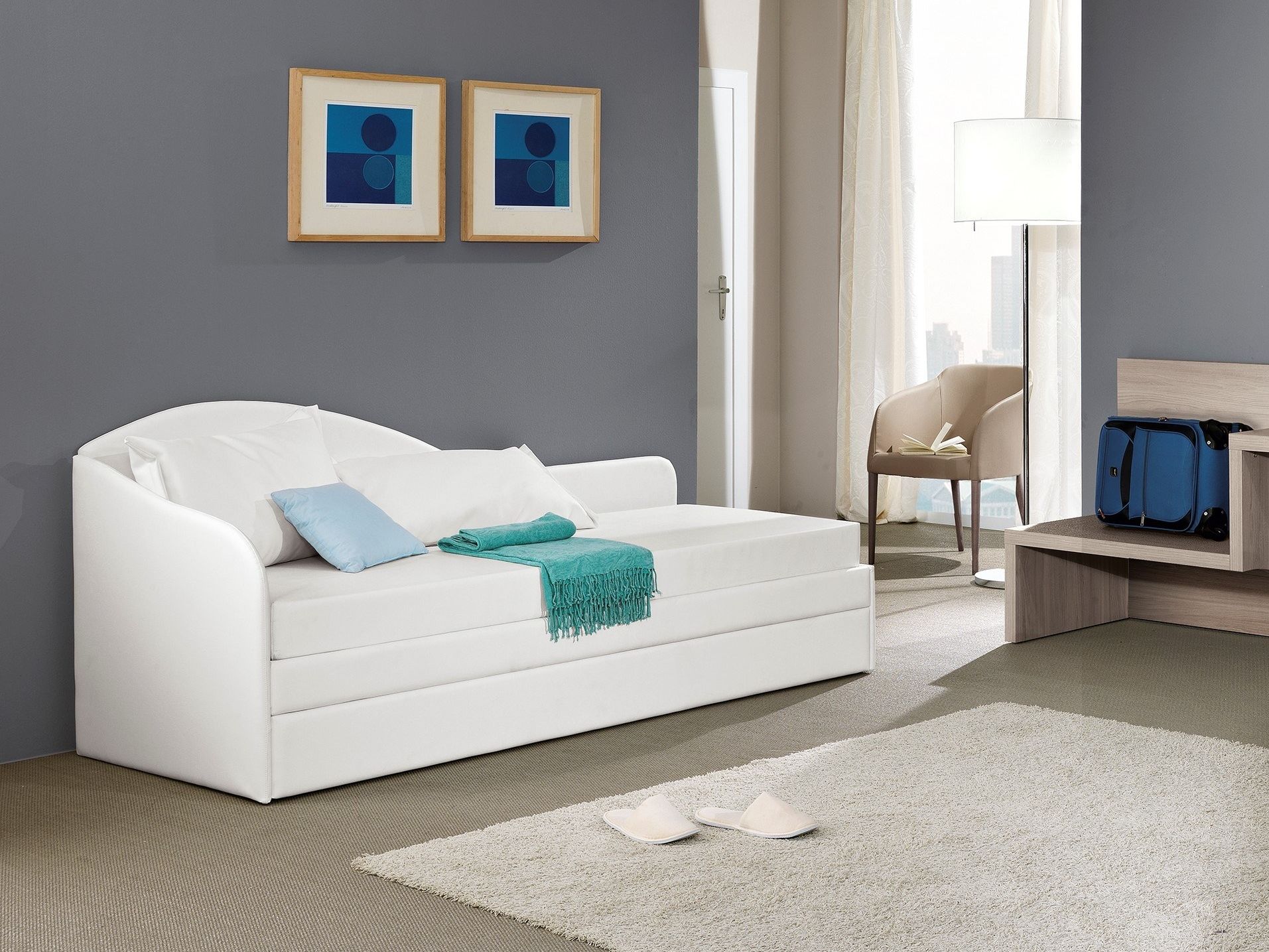 Ткань двухъярусный диван-кровать MOBILIFICIO SANGIORGI ATENE ARCH-00073575