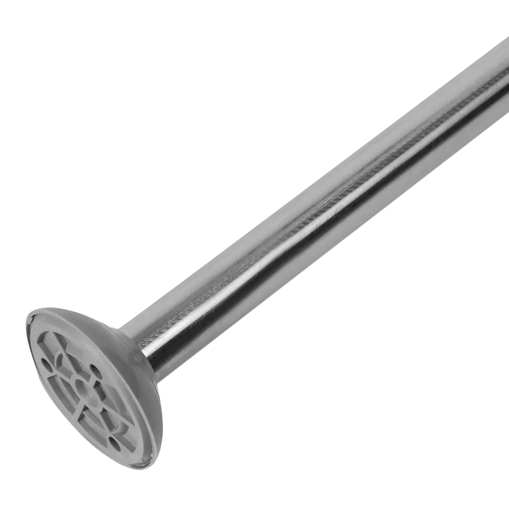 VIDAGE Угловой карниз для ванной хром 90 см с регулировкой длины 82001117 STLM-0016907 - Вид №2