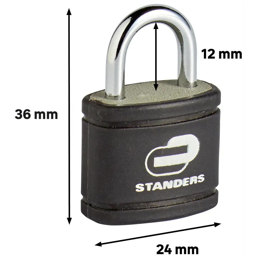 Замок навесной Standers с автоматической блокировкой для внутреннего использования 82247252 STLM-0023014 - Вид №6