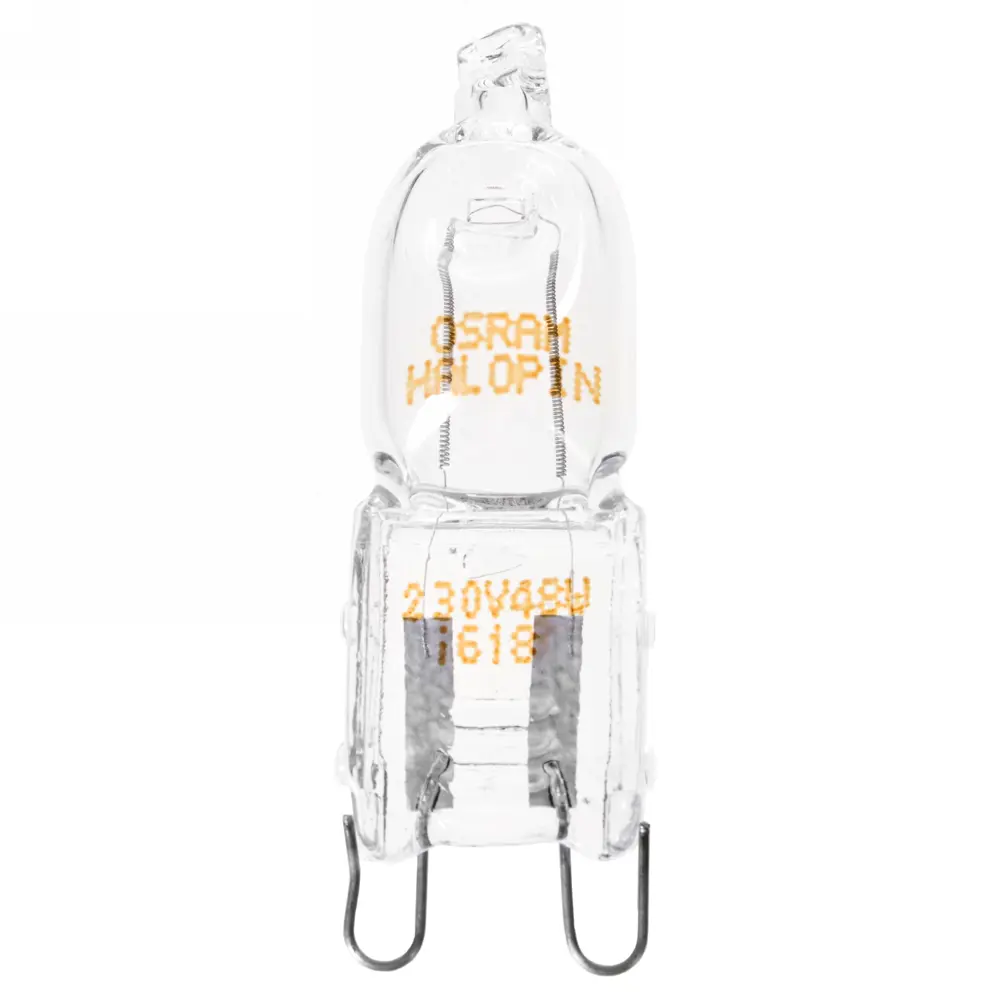 Лампа галогенная Osram капсула G9 48 Вт свет тёплый белый STLM-2190675