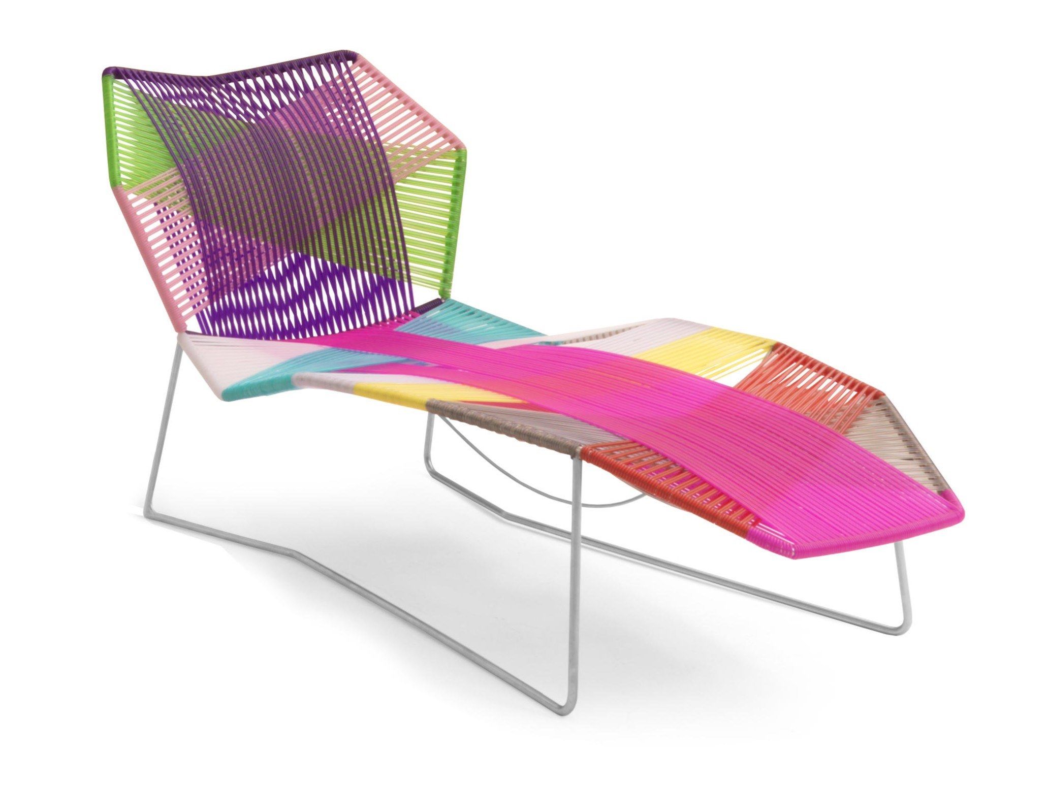 Шезлонг из инженерно-полимерной проволоки MOROSO Tropicalia ARCH-00020076 - Вид №2