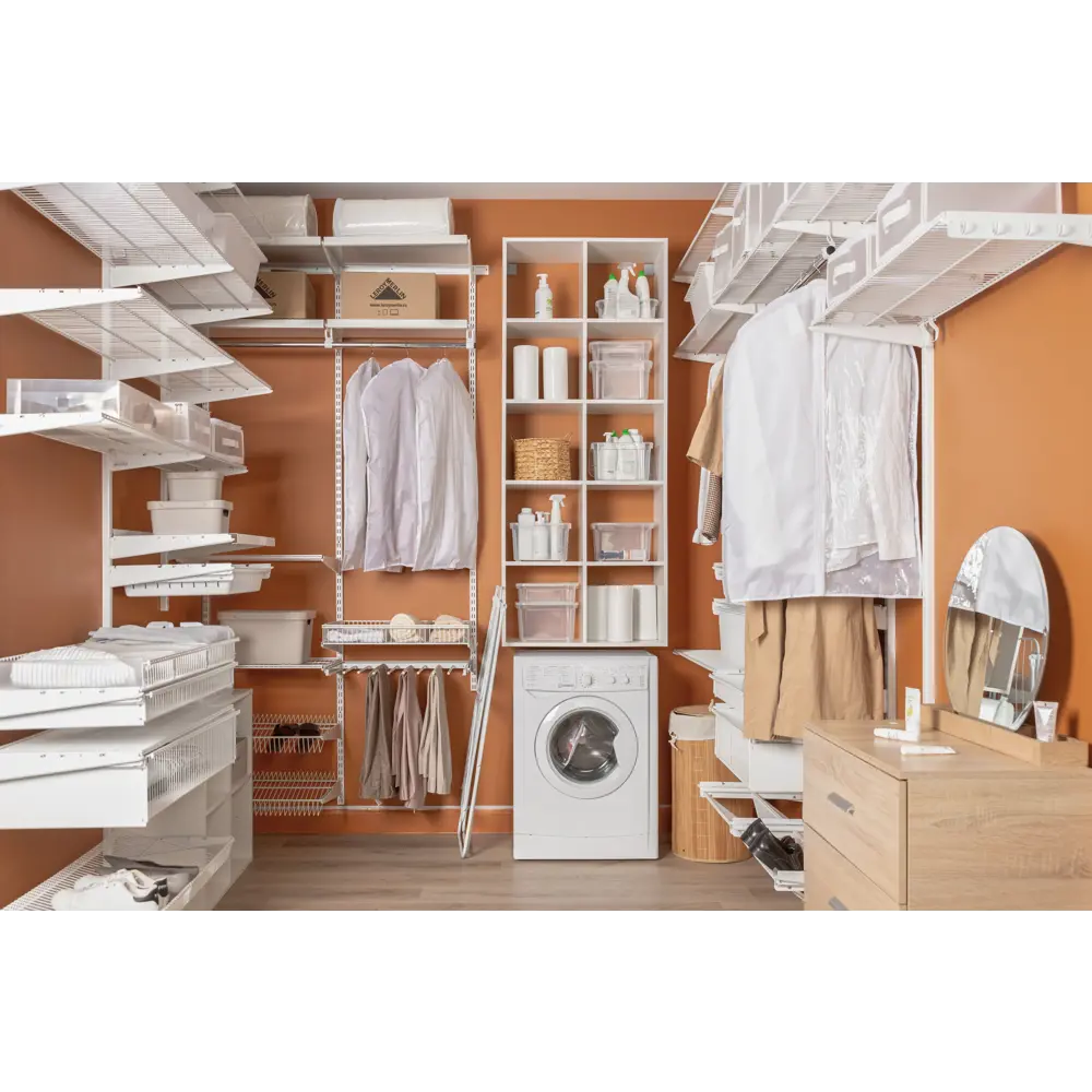 Стационарная полка для обуви ТИТАН-GS белая 90.3×40.6 см 82360320 STLM-0025382 - Вид №5