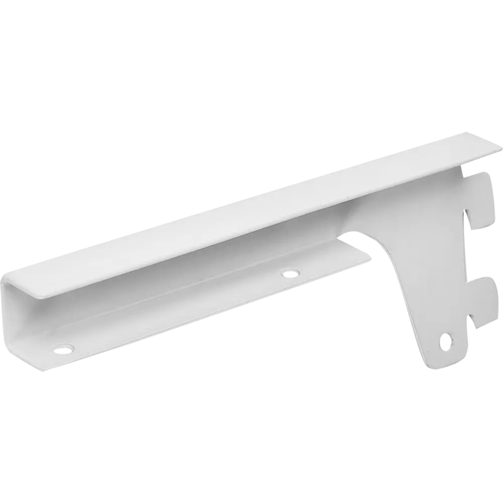 Кронштейны Larvij для полок ЛДСП 15 см - белые, 2 шт 14908319 STLM-0005156 - Вид №1