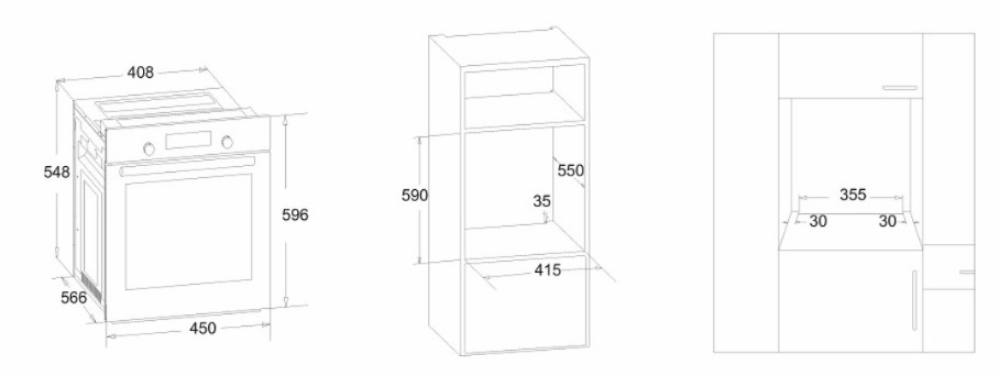 8186939 Электрический духовой шкаф Simfer B4EM16016 серебристый STDN-0045240 - Вид №11