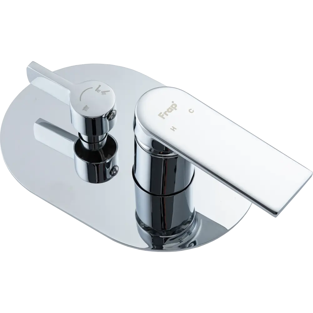 Душевая система Frap Arne F71204 скрытого монтажа цвет хром STLM-2203533 - Вид №6