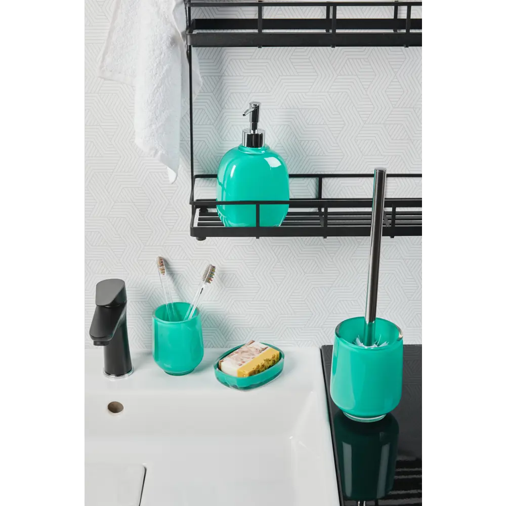 Ёршик для унитаза Vidage Brilliante цвет зелёный STLM-2050837 - Вид №5